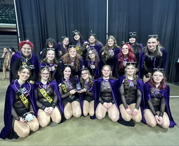 The Lake Shore Winter Guard at Championships